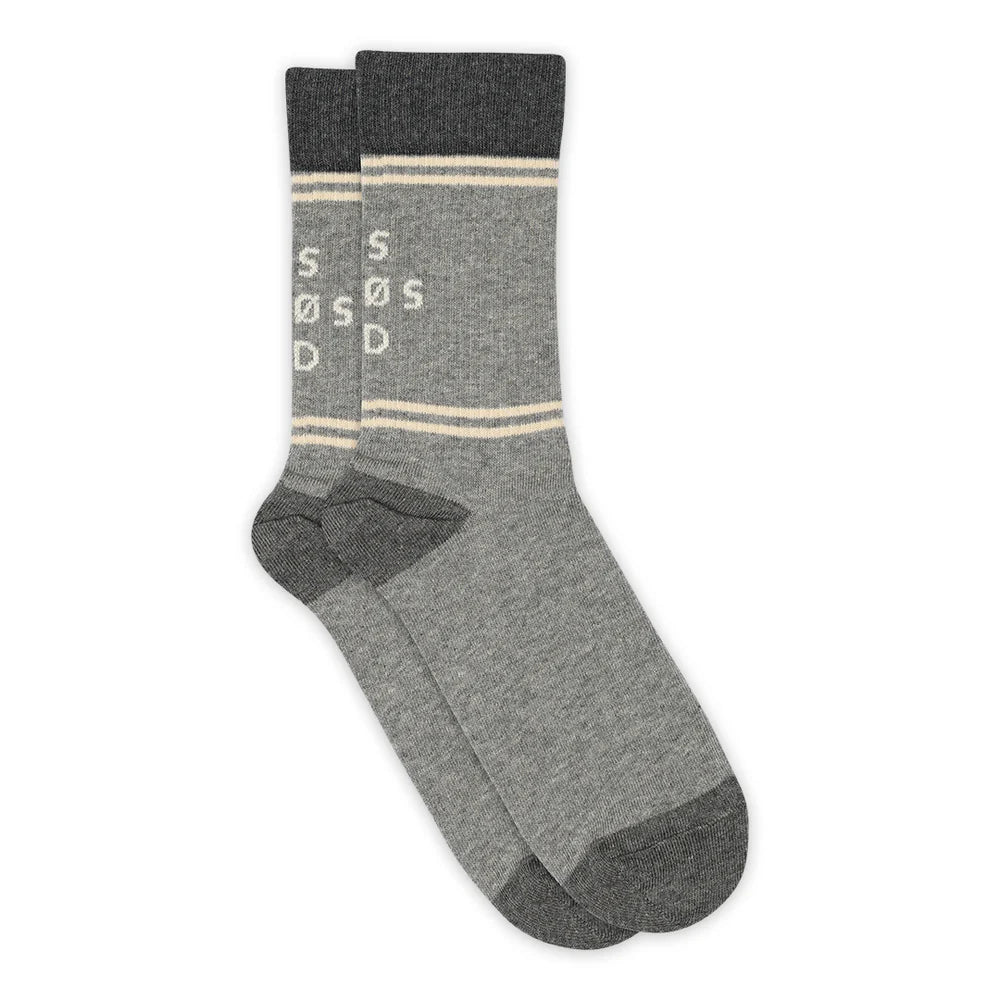 Șosete GUNNVAR Bumbac Rib Grey