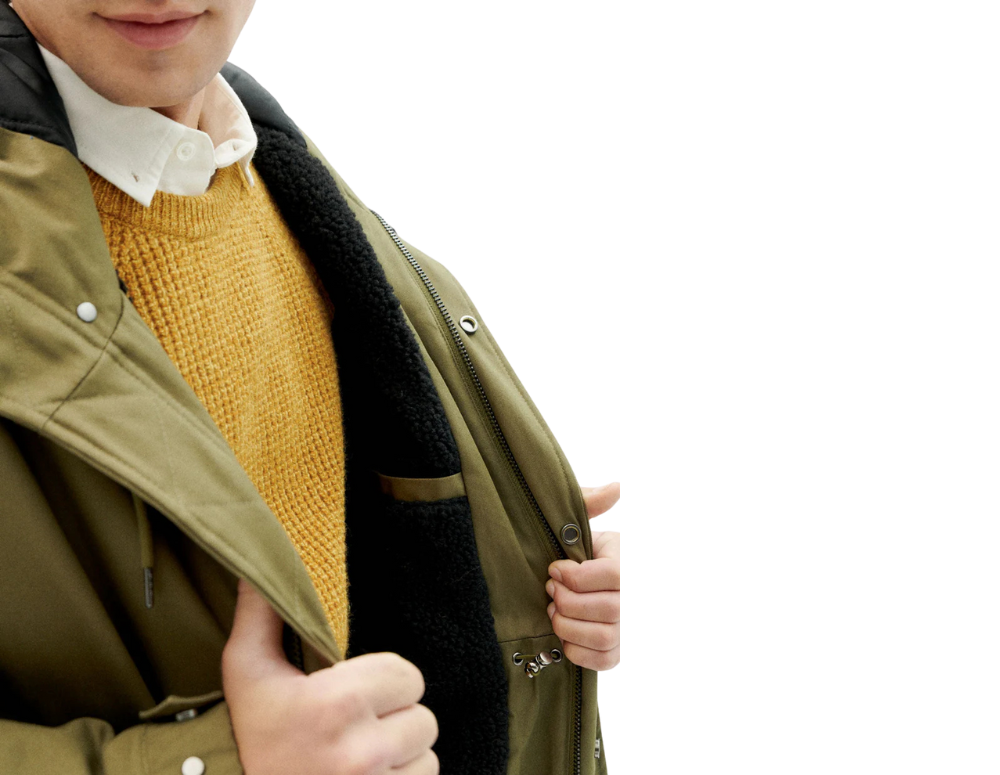 Jachetă PEPS Olive Green