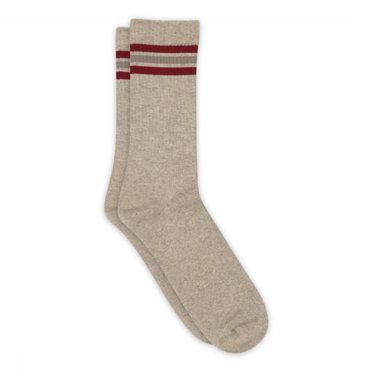 Șosete GORM Bumbac Rib Light Brown