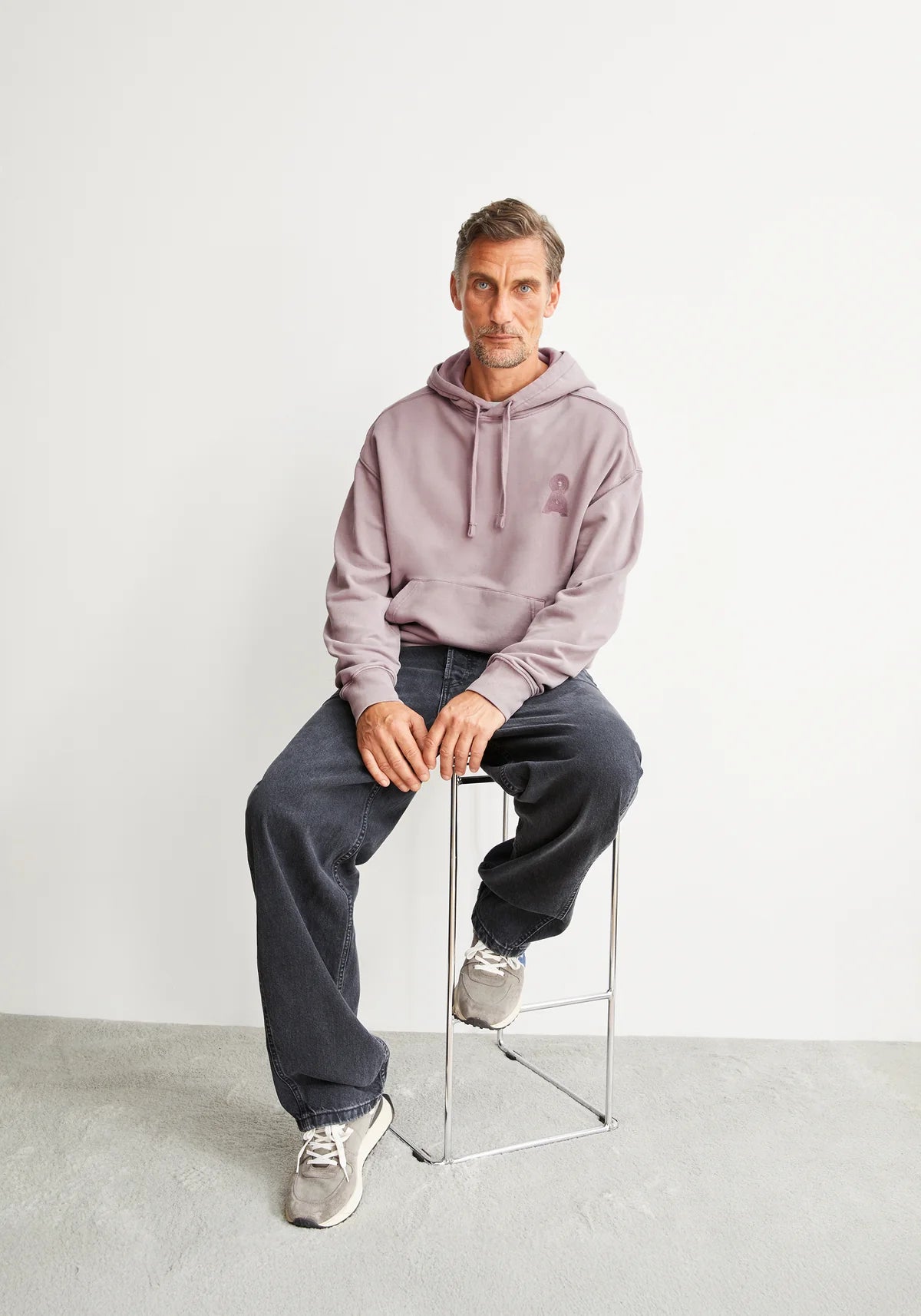 Hanorac KIRAAN ICONIC Light Grape Washed