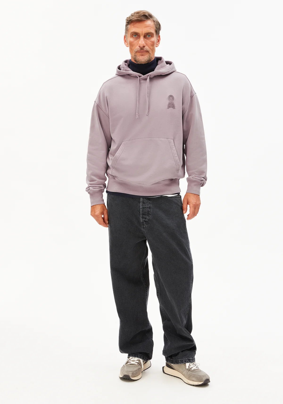 Hanorac KIRAAN ICONIC Light Grape Washed