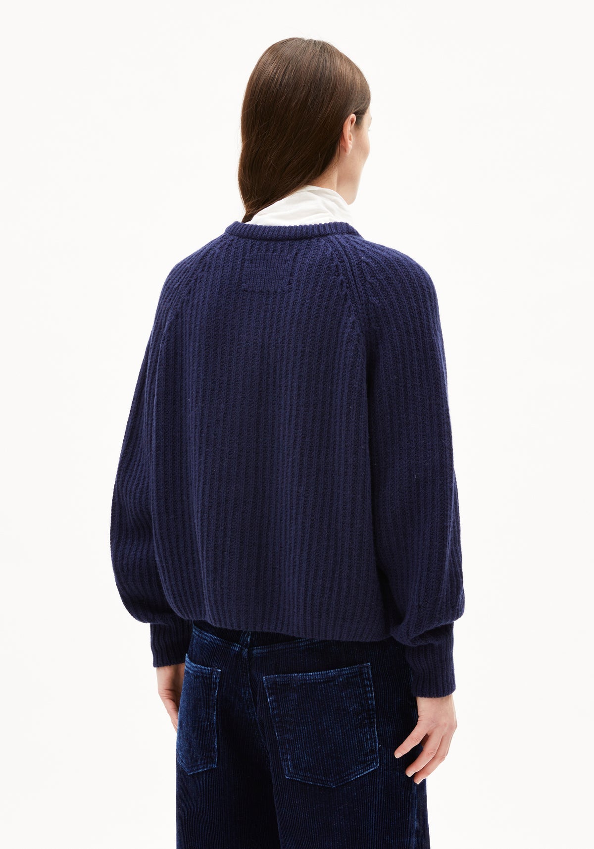 Cardigan SELMA WOOL Tinted Navy