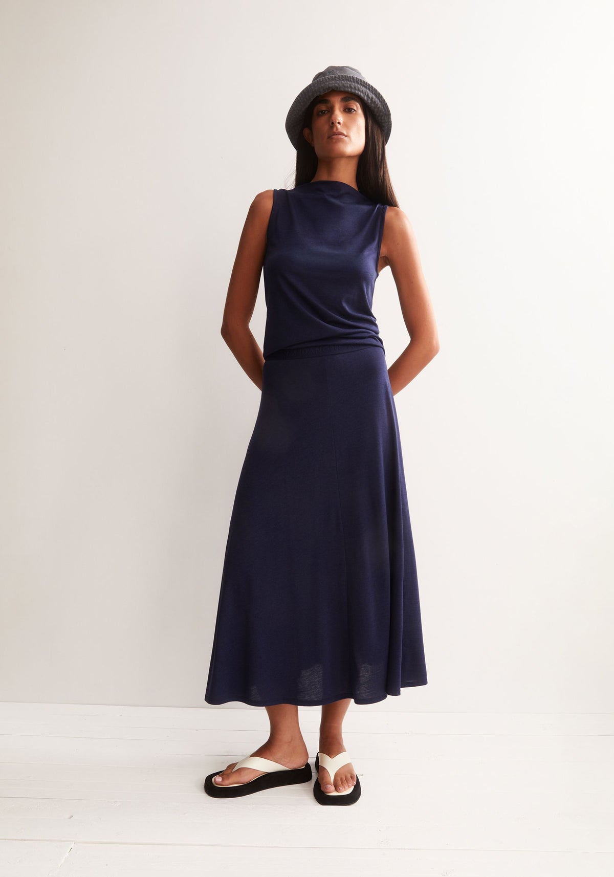 Top LAMINIAA Tinted Navy
