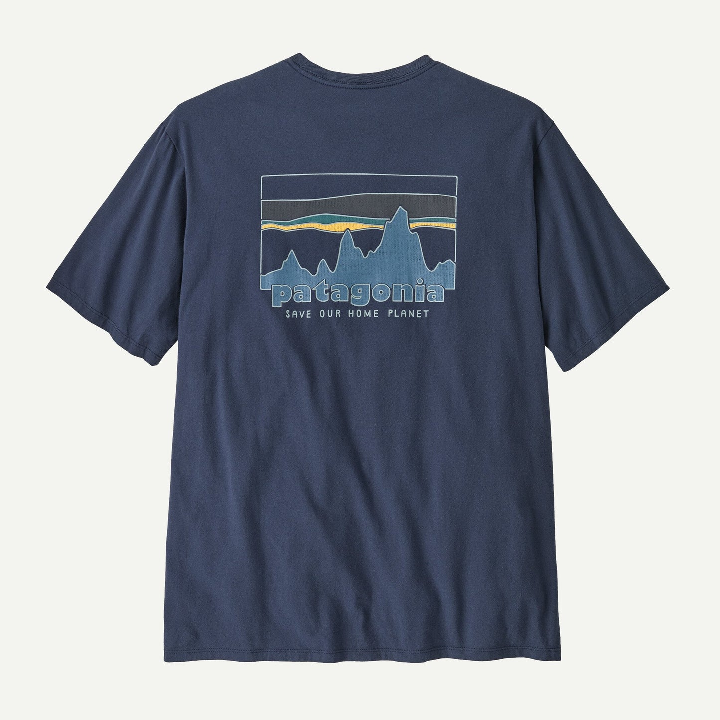 Tricou '73 Skyline Organic New Navy