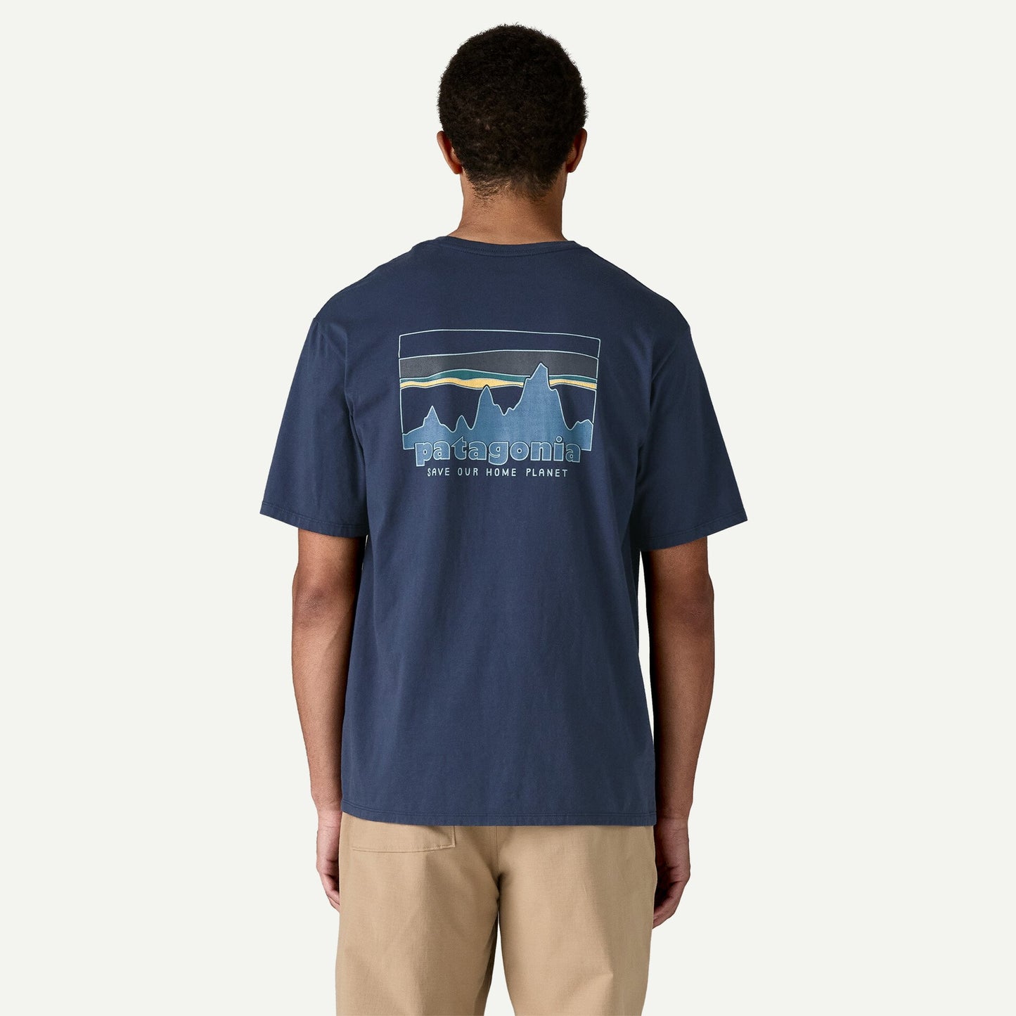 Tricou '73 Skyline Organic New Navy