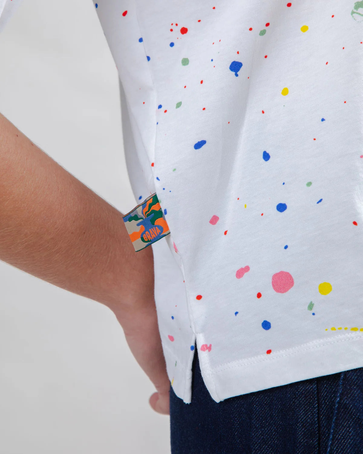 Tricou Squared Splash Paint