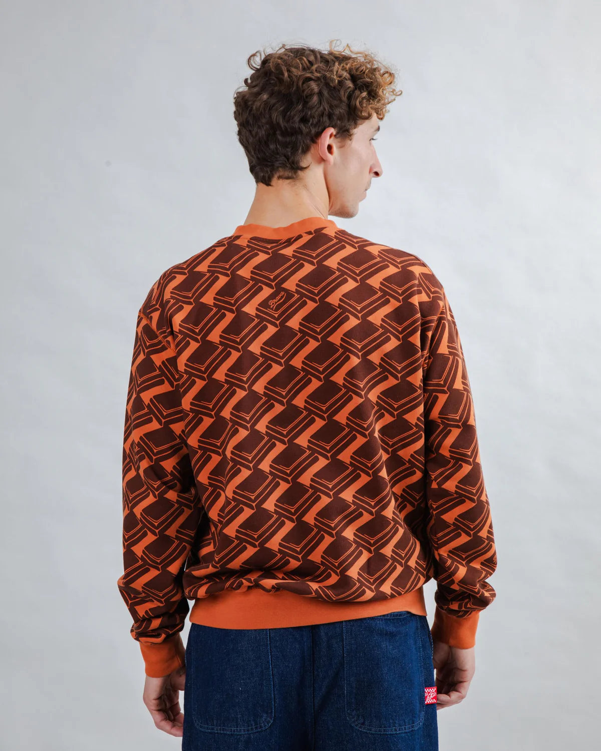 Sweatshirt Choco Allover