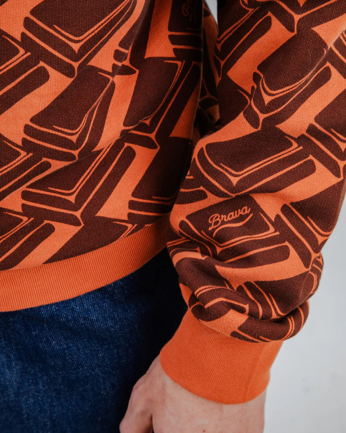 Sweatshirt Choco Allover
