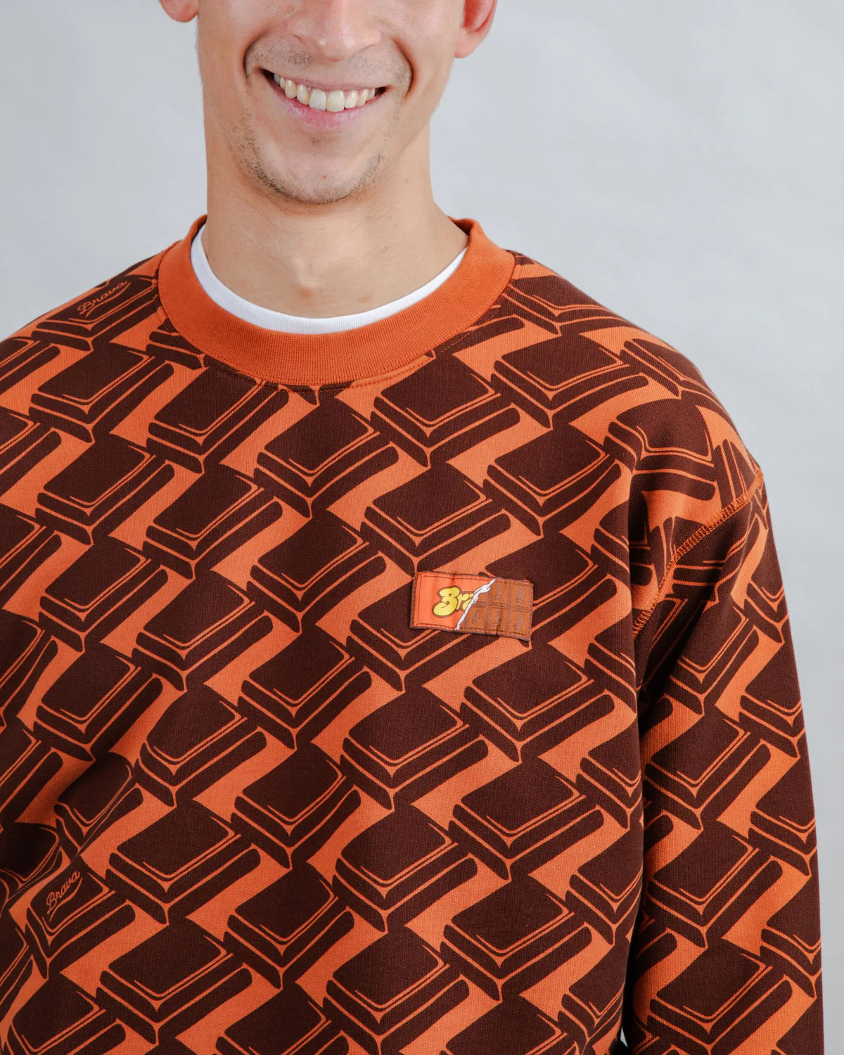 Sweatshirt Choco Allover