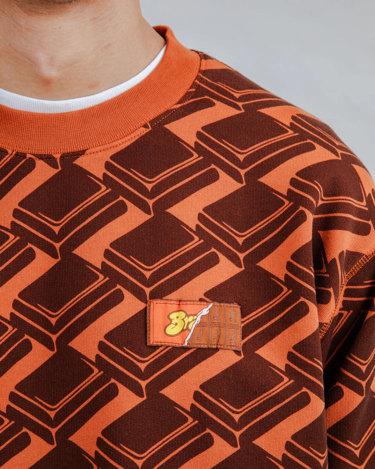 Sweatshirt Choco Allover