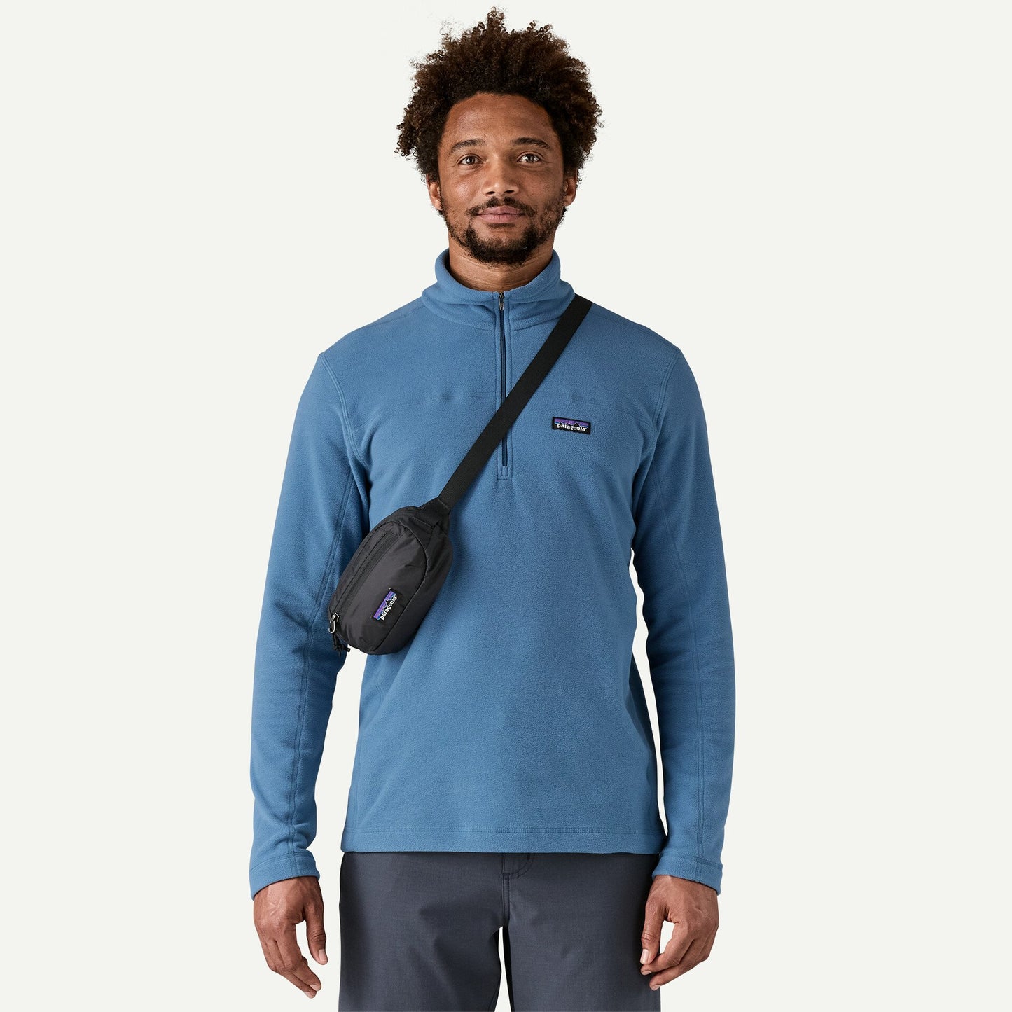 Borsetă Terravia Mini Hip Pack Black