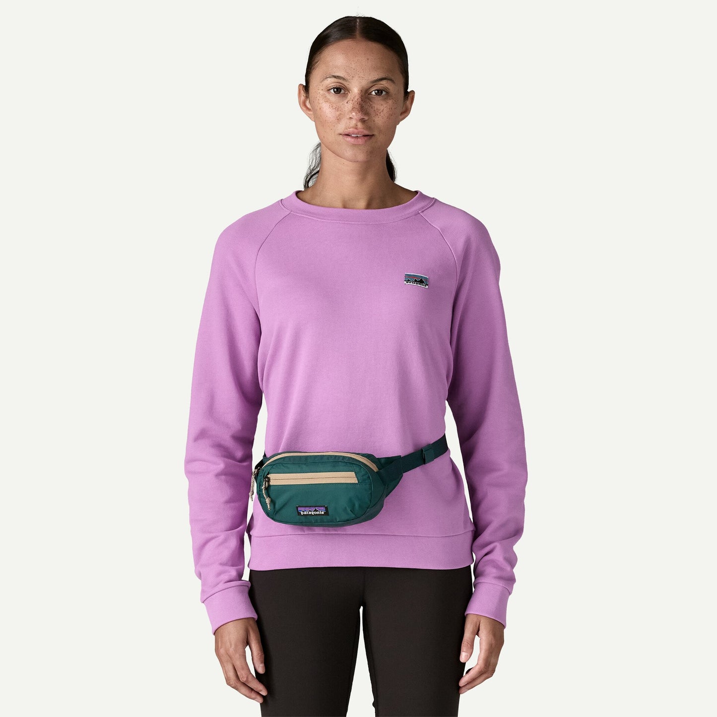 Borsetă Terravia Mini Hip Pack Cascade Green