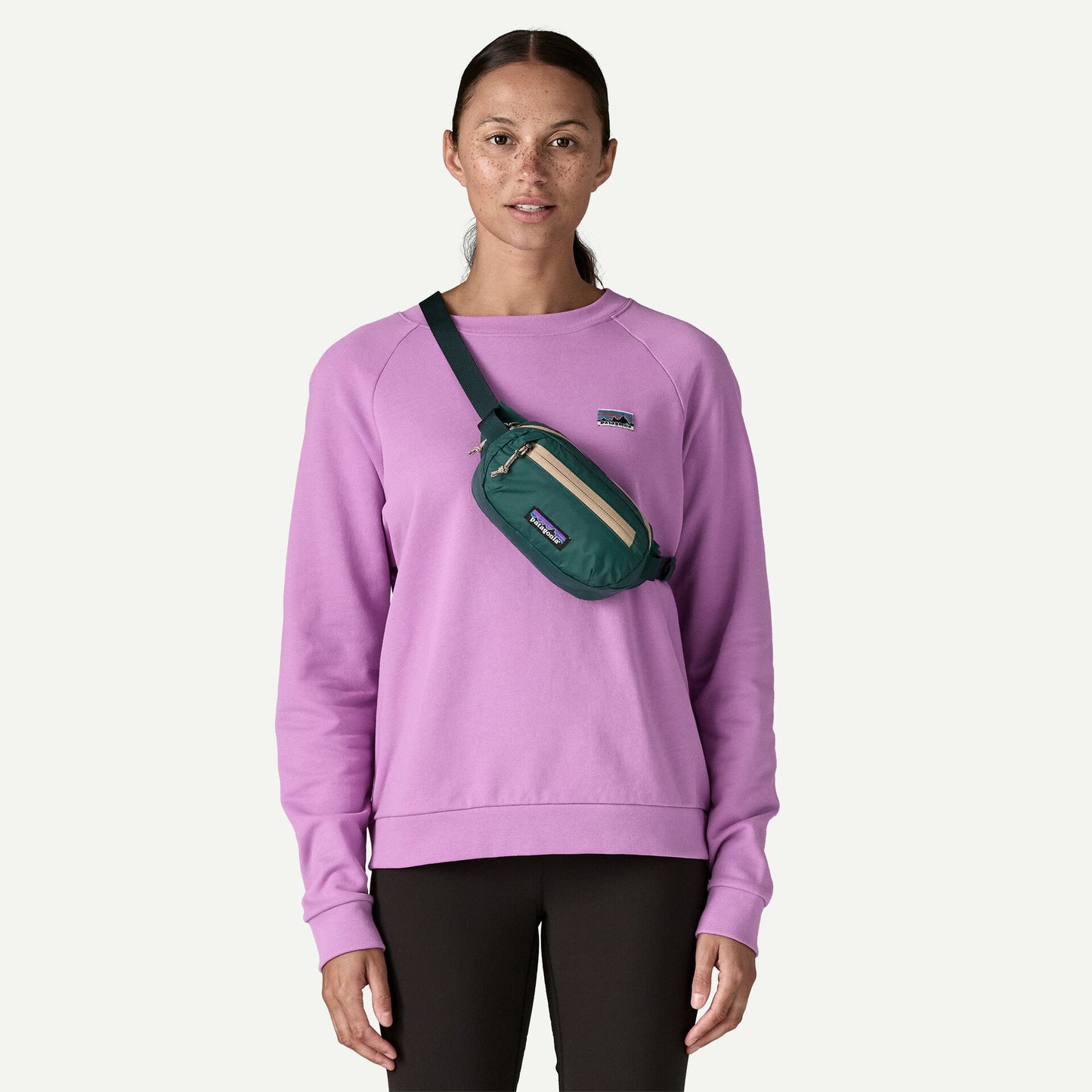 Borsetă Terravia Mini Hip Pack Cascade Green