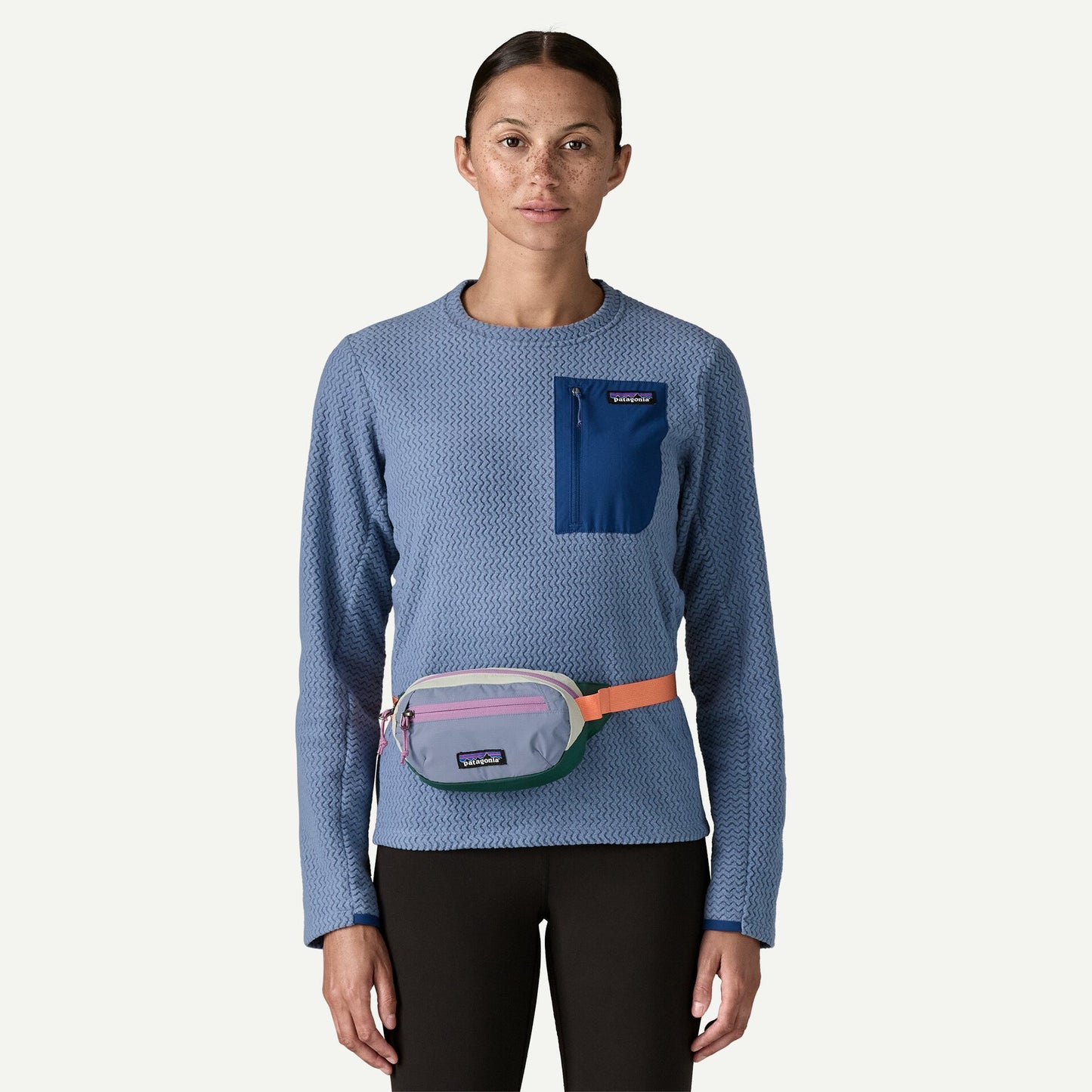 Borsetă Terravia Mini Hip Pack Barnacle Blue