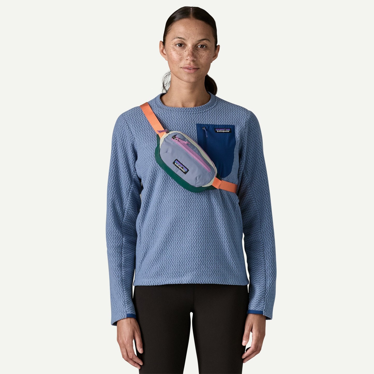 Borsetă Terravia Mini Hip Pack Barnacle Blue