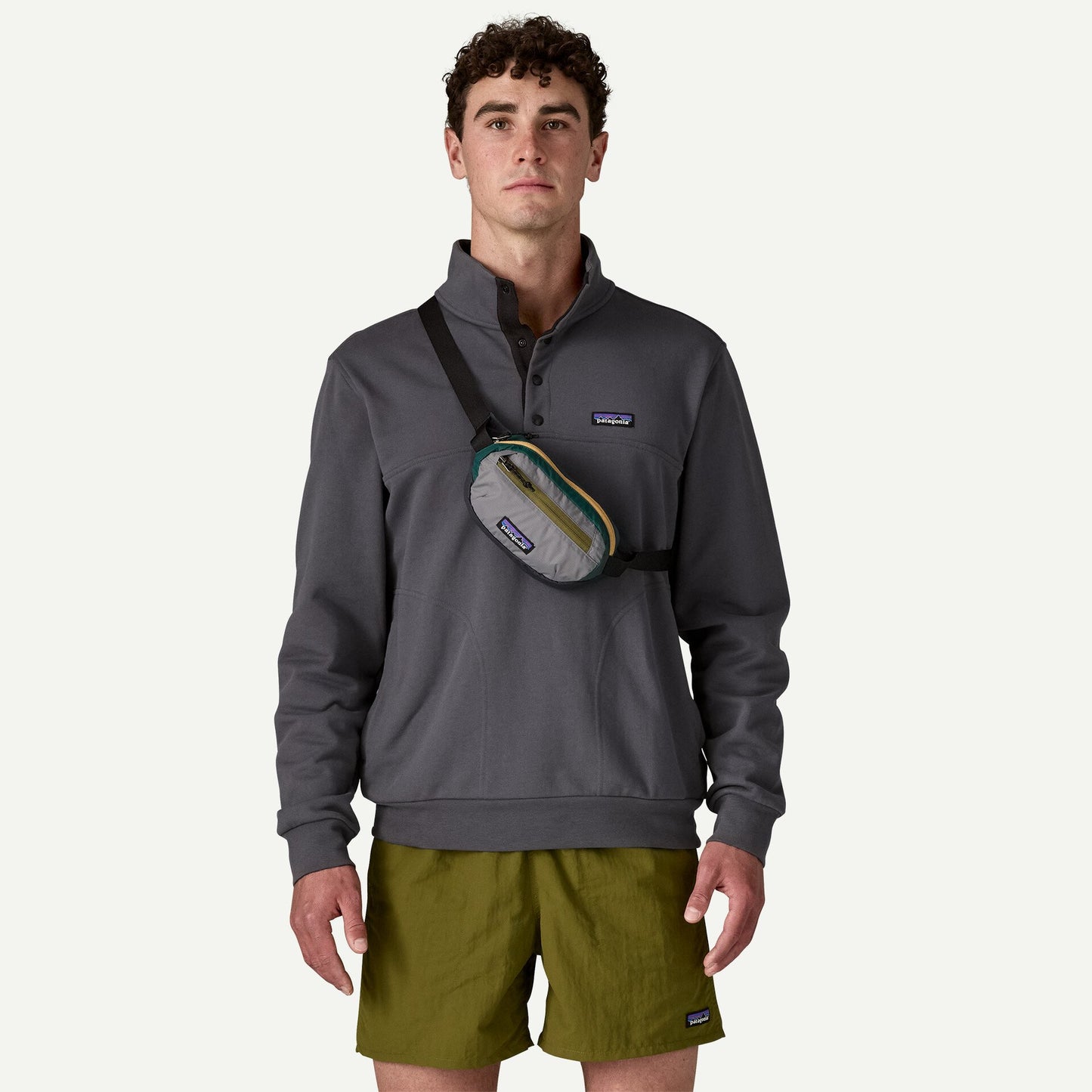 Borsetă Terravia Mini Hip Pack Noble Grey