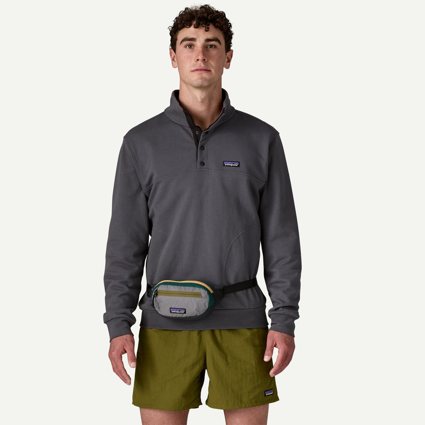 Borsetă Terravia Mini Hip Pack Noble Grey