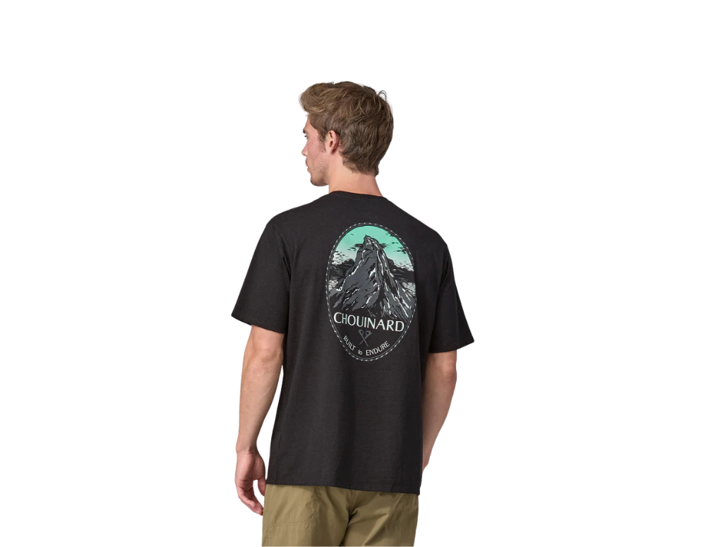 Tricou Chouinard Crest Pocket Responsibili Tee Gravel Heather