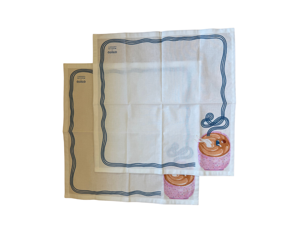 MADALINA ANDRONIC Kitchen Towels Set Natural