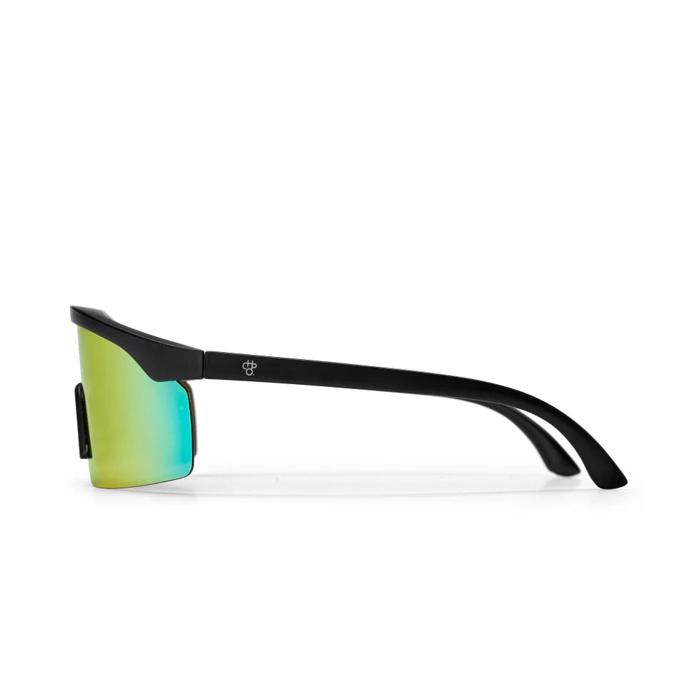 Ochelari de soare LELLE Black Red Mirror