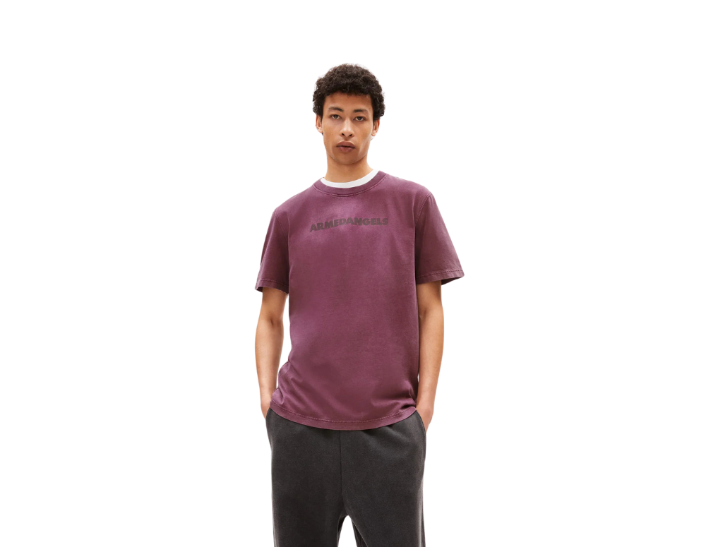 Tricou TAALU Crushed Berry Washed
