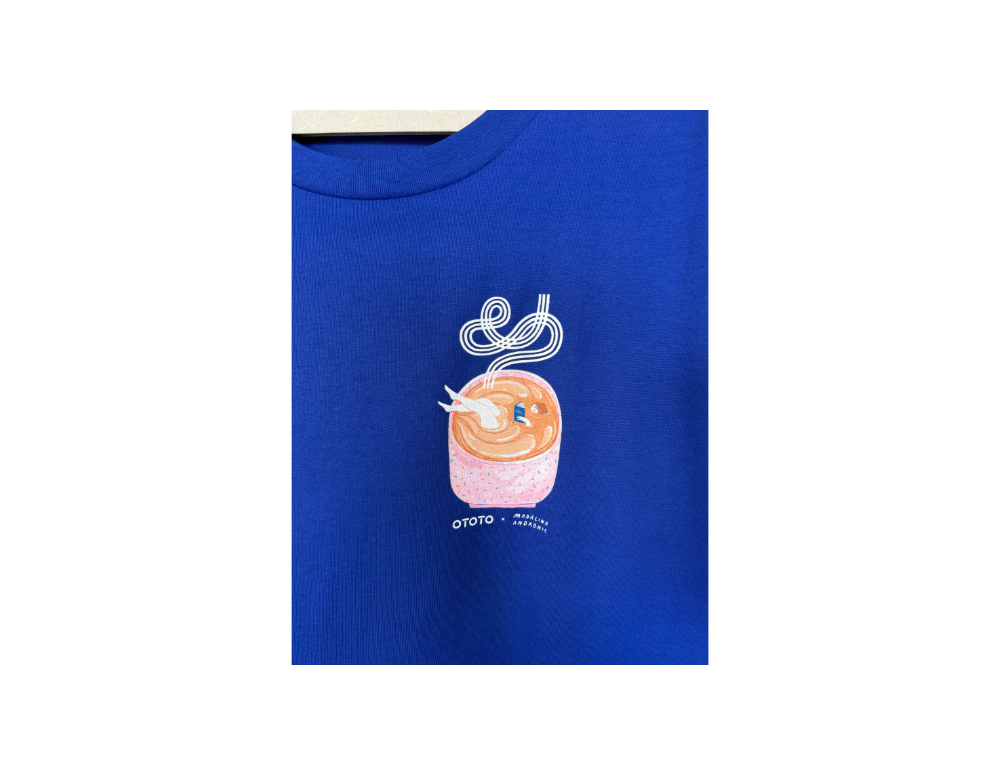 MADALINA ANDRONIC x OTOTO T-shirt Blue