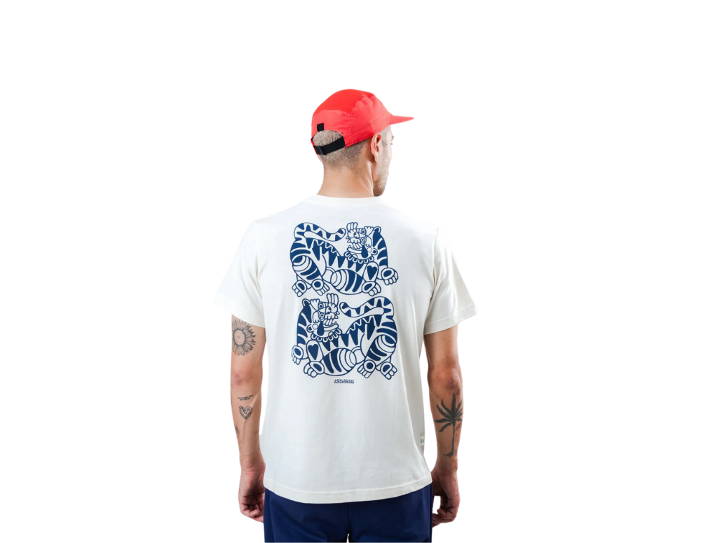 Tricou ASIS PERCALES TIGRIS Ecru