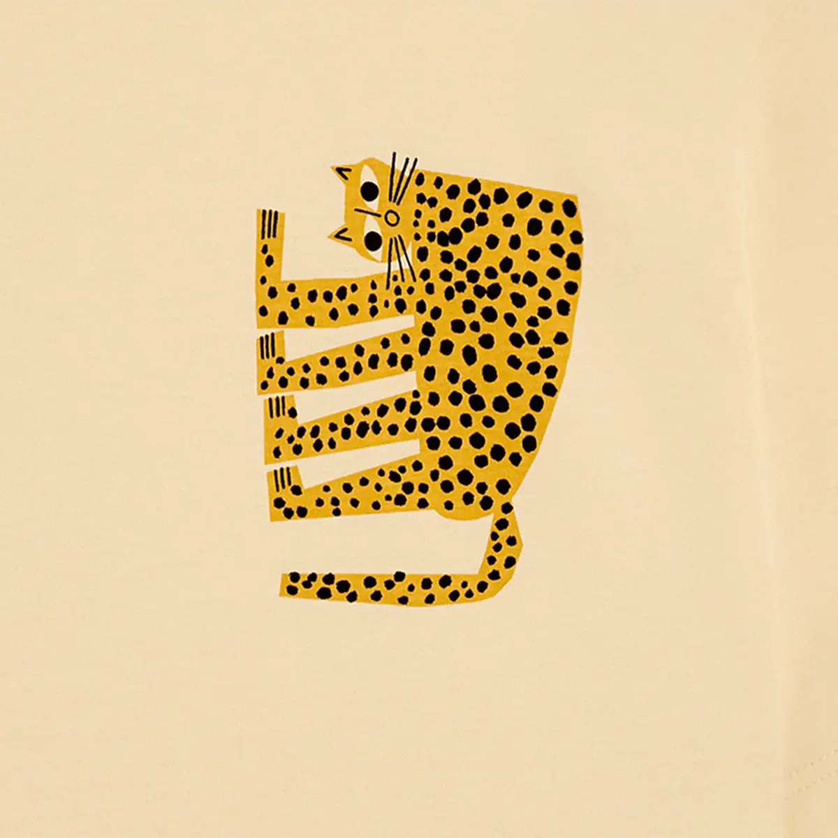 Tricou LEOPARD Cream