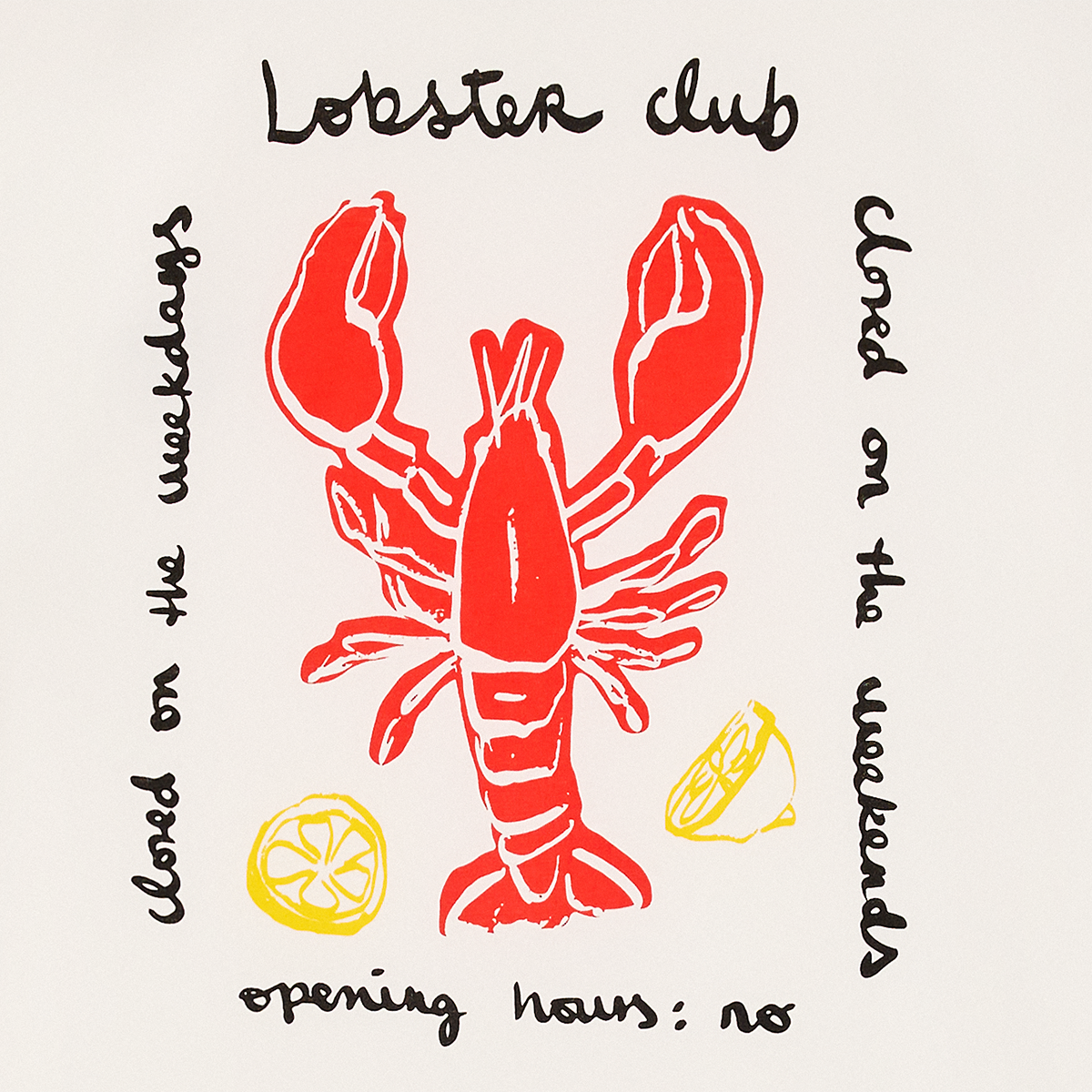 Tricou Natural LOBSTER
