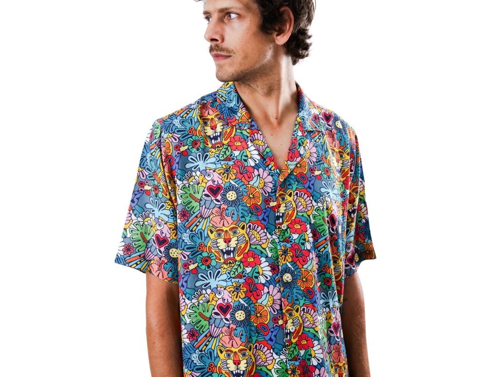 Cămașă ASIS PERCALES TUTTI FRUTTI Aloha