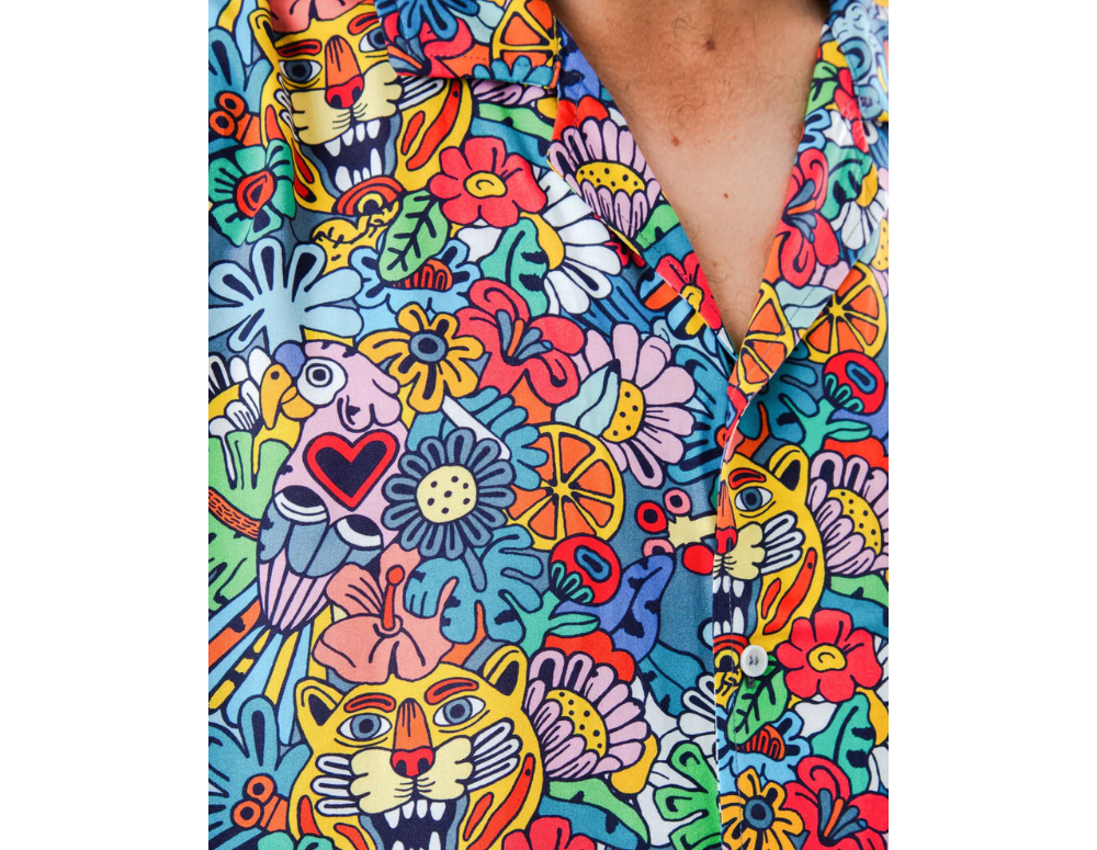 Cămașă ASIS PERCALES TUTTI FRUTTI Aloha