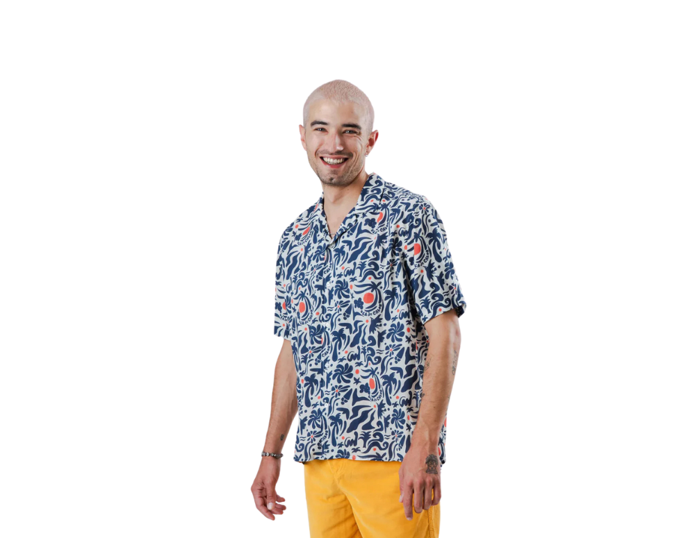 Cămașă OLA DE CALOR Aloha Navy