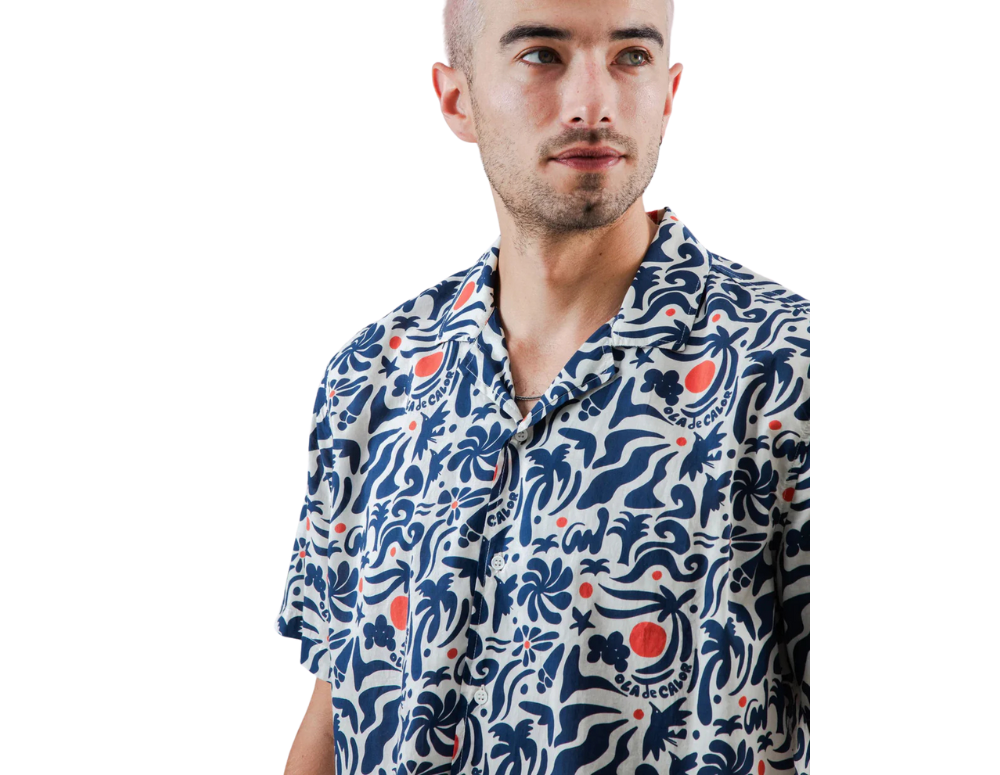 Cămașă OLA DE CALOR Aloha Navy