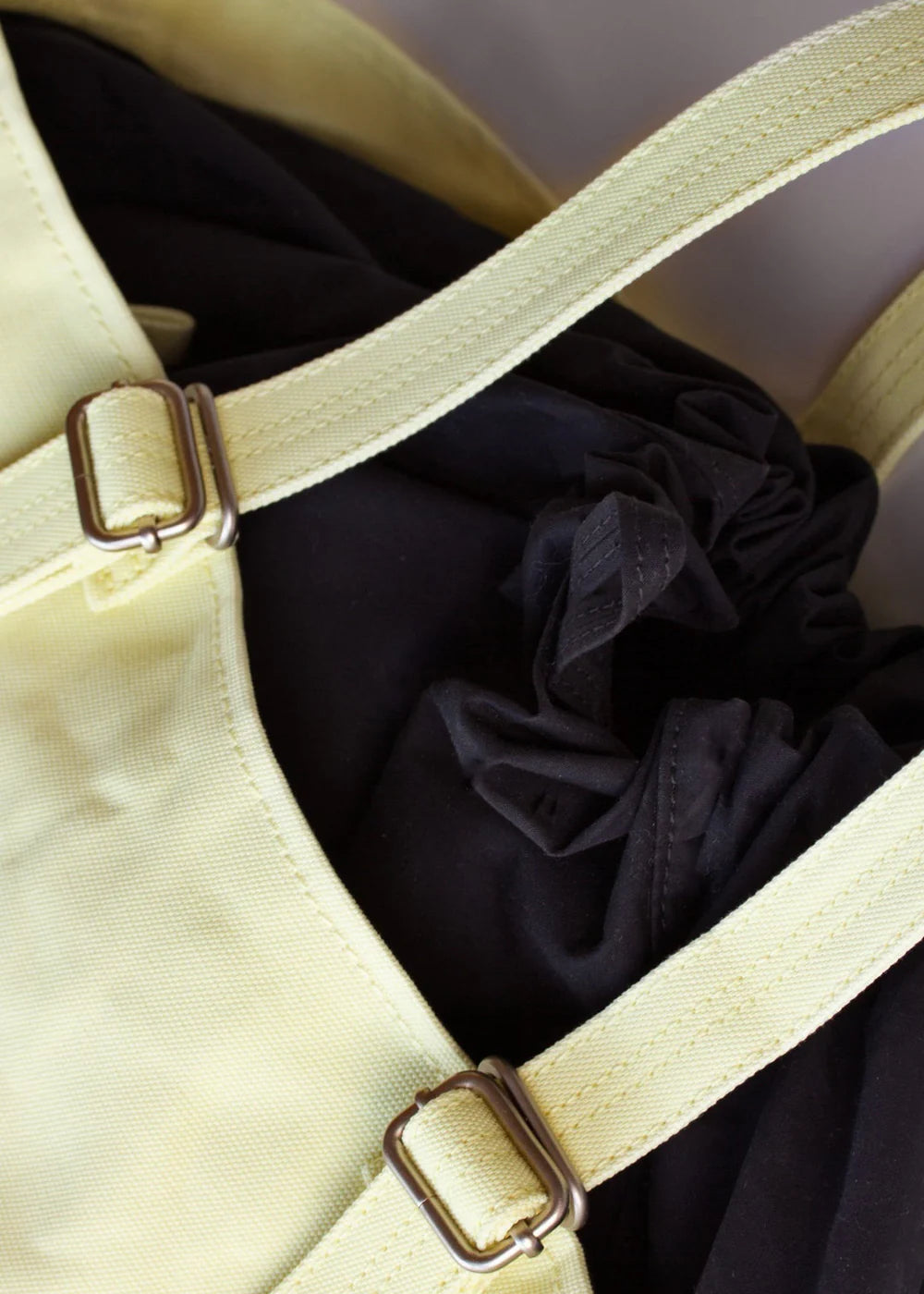 Geantă Tote Large Pale Yellow