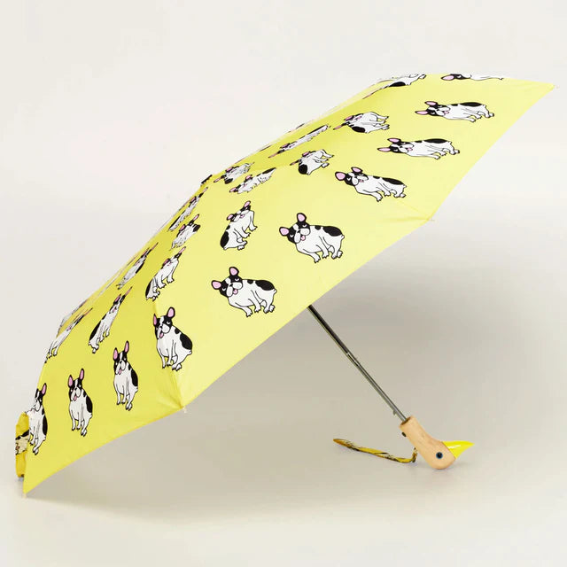 Umbrelǎ FRENCH BULLDOG Yellow