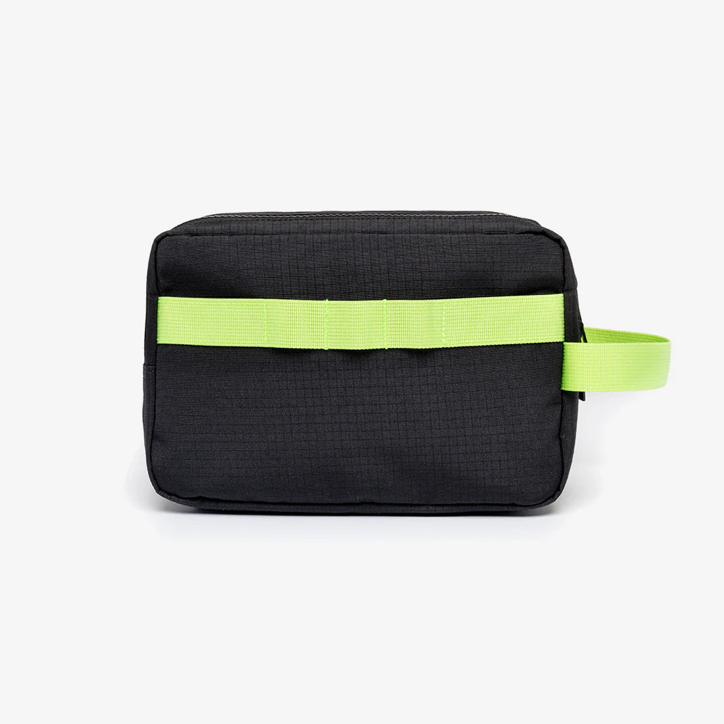 Geantǎ KEI DOUBLE Washbag Black Lime