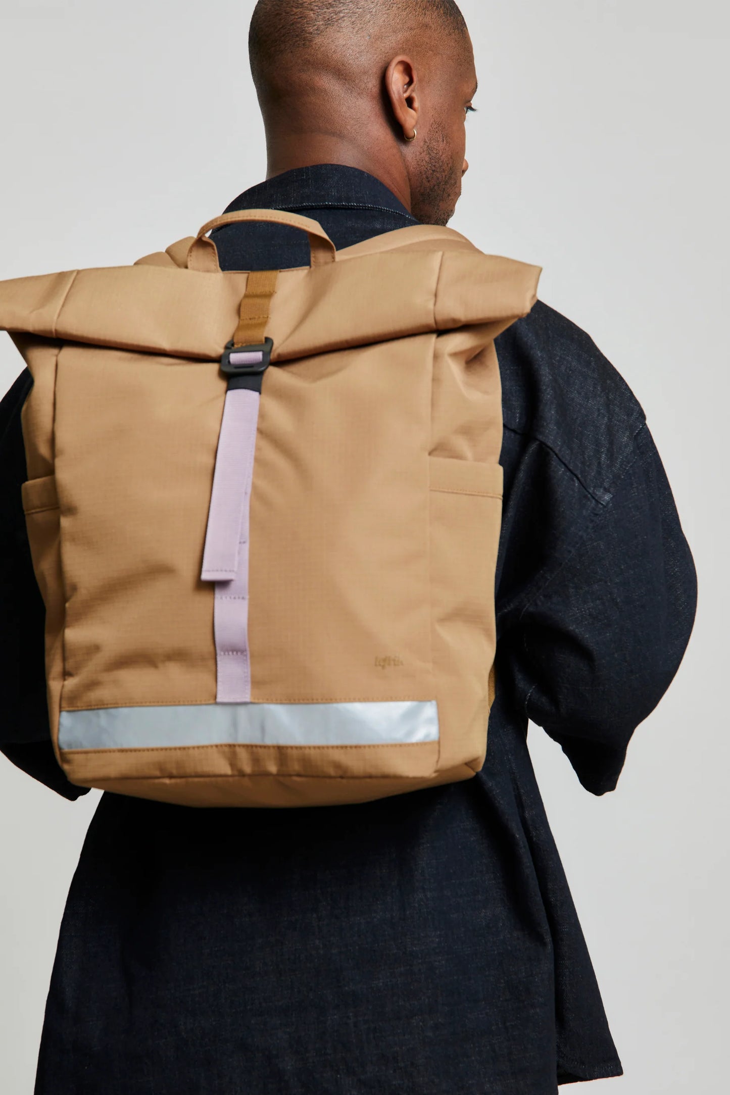 Rucsac LARS ROLL Toffee Ripstop