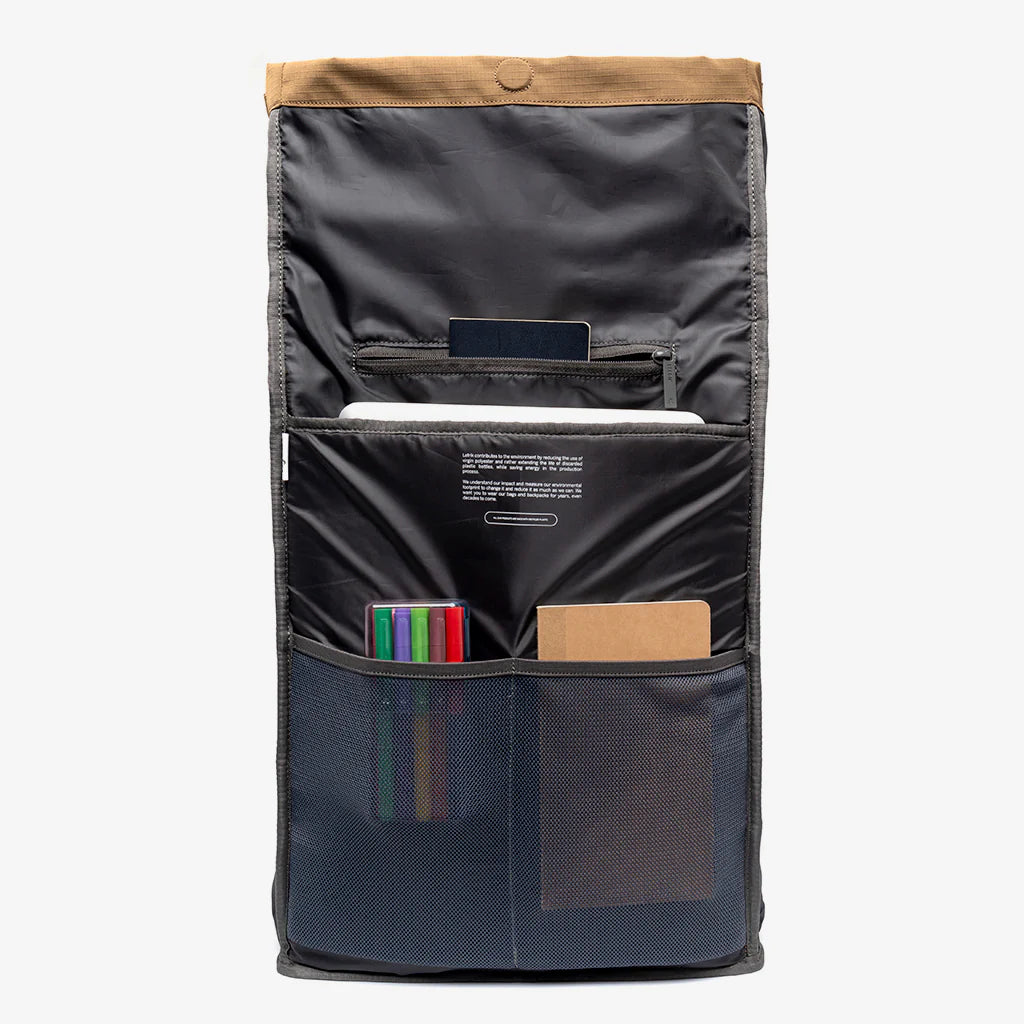 Rucsac LARS ROLL Toffee Ripstop