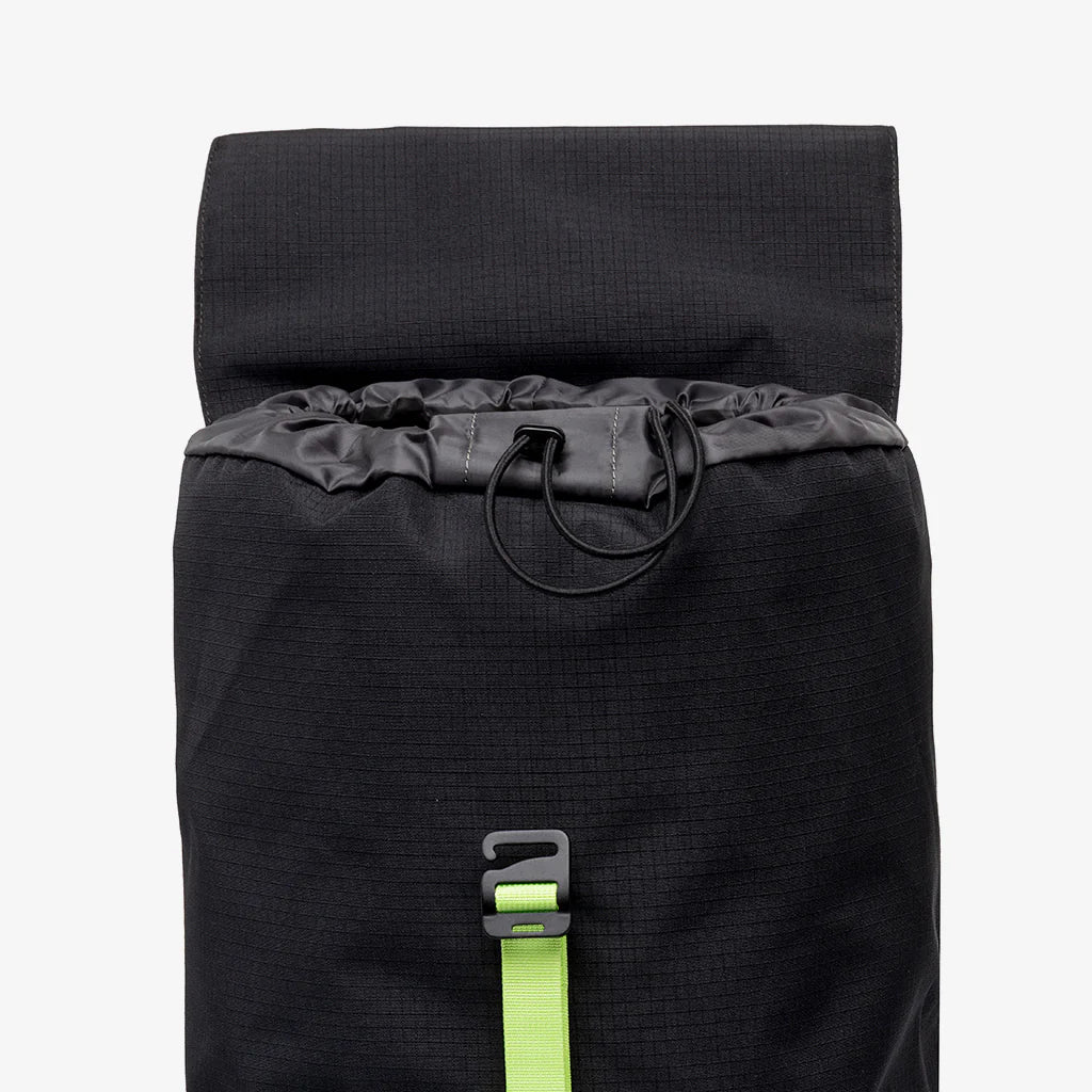Rucsac Scout Black Lime Ripstop