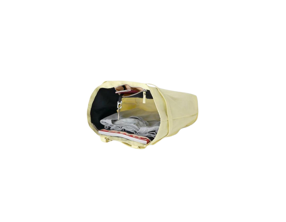 Geantă Tote Large Pale Yellow