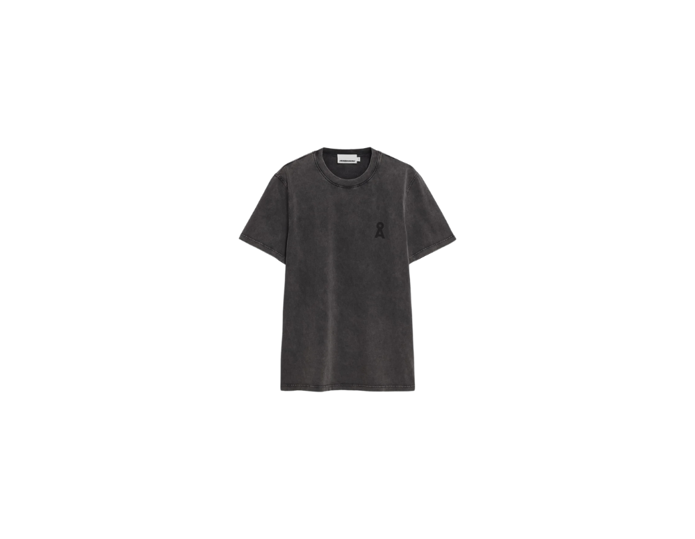 Tricou MAARKOS GMT Dye Black Washed