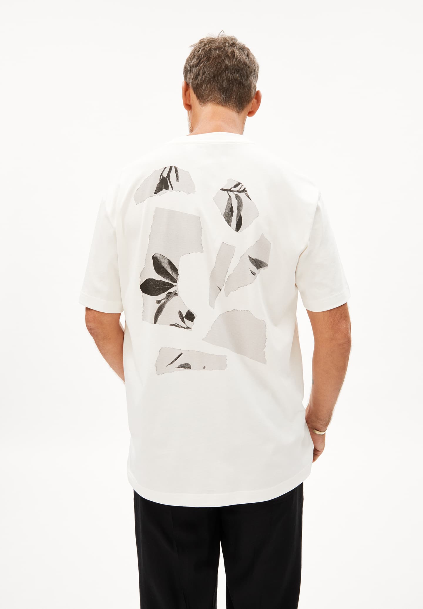 Tricou AADRU COLLAGE Light Oatmilk