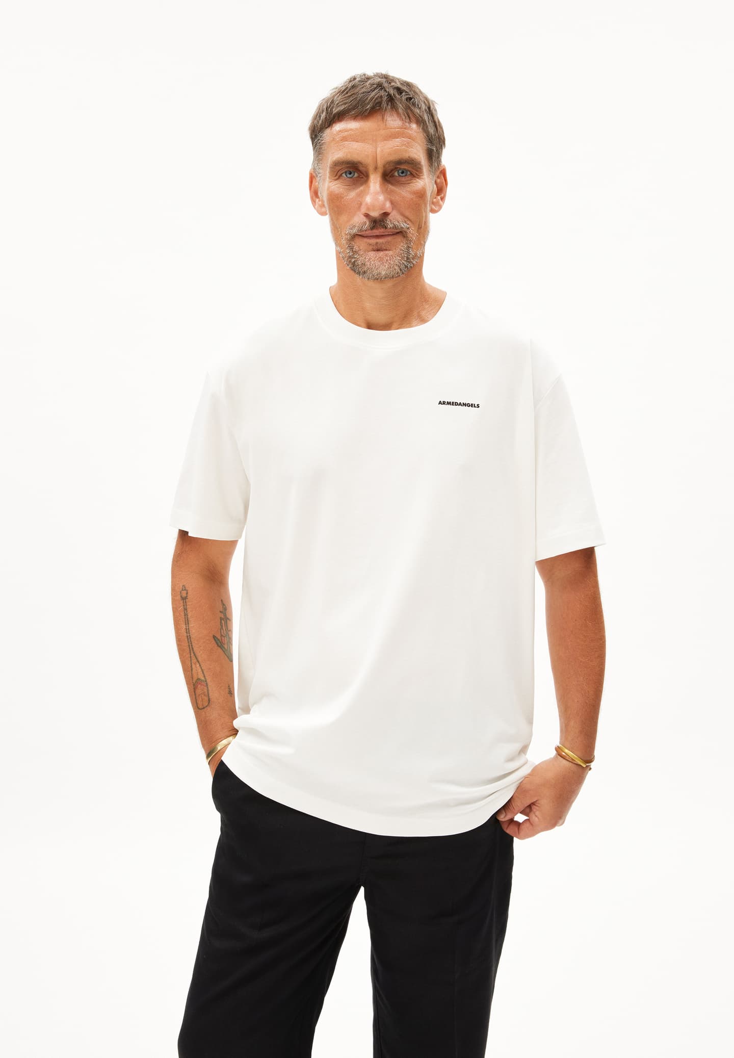 Tricou AADRU COLLAGE Light Oatmilk