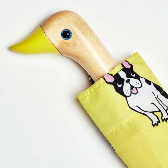 Umbrelǎ FRENCH BULLDOG Yellow