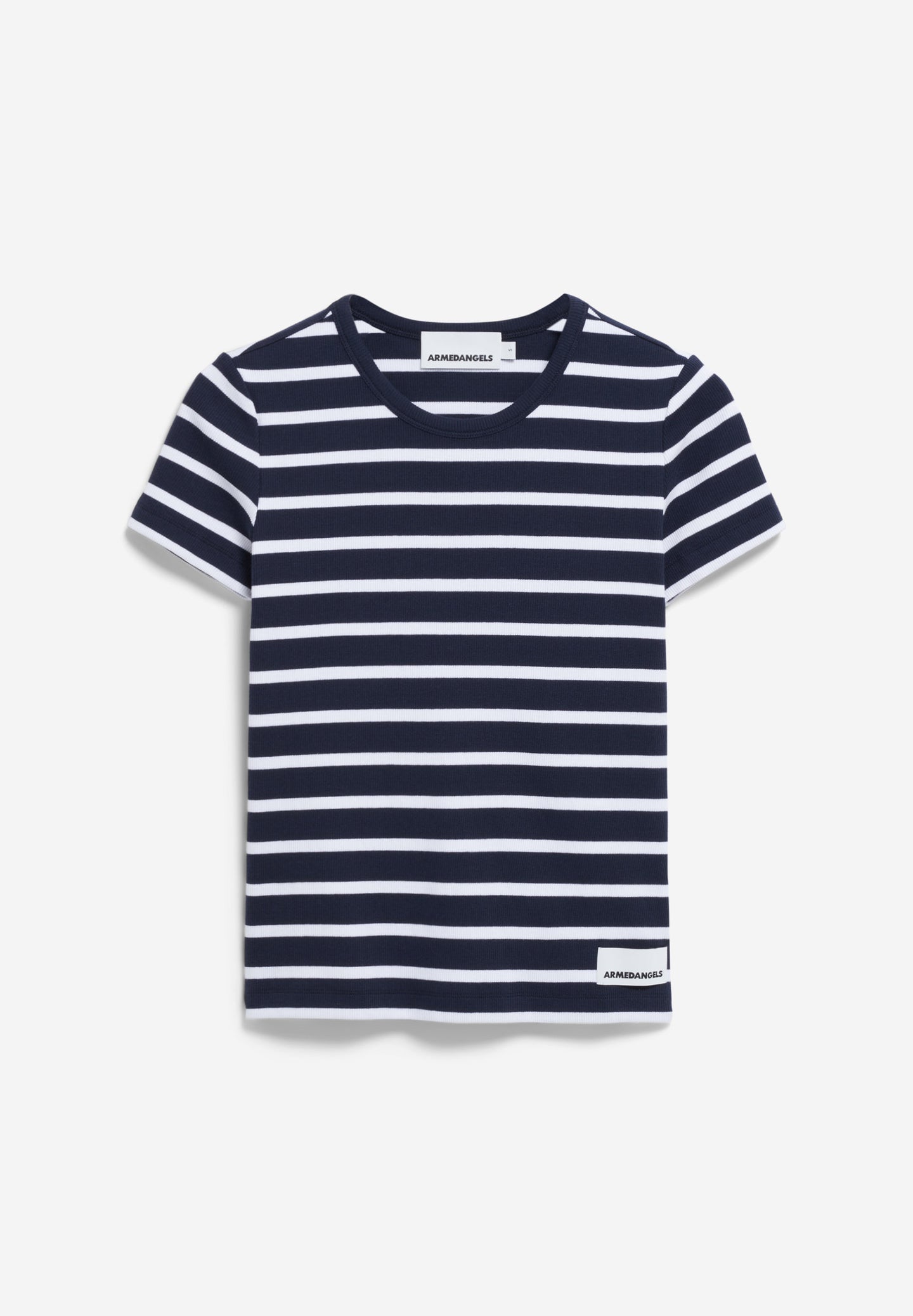 Tricou KARDAA STRIPES Night Sky-White