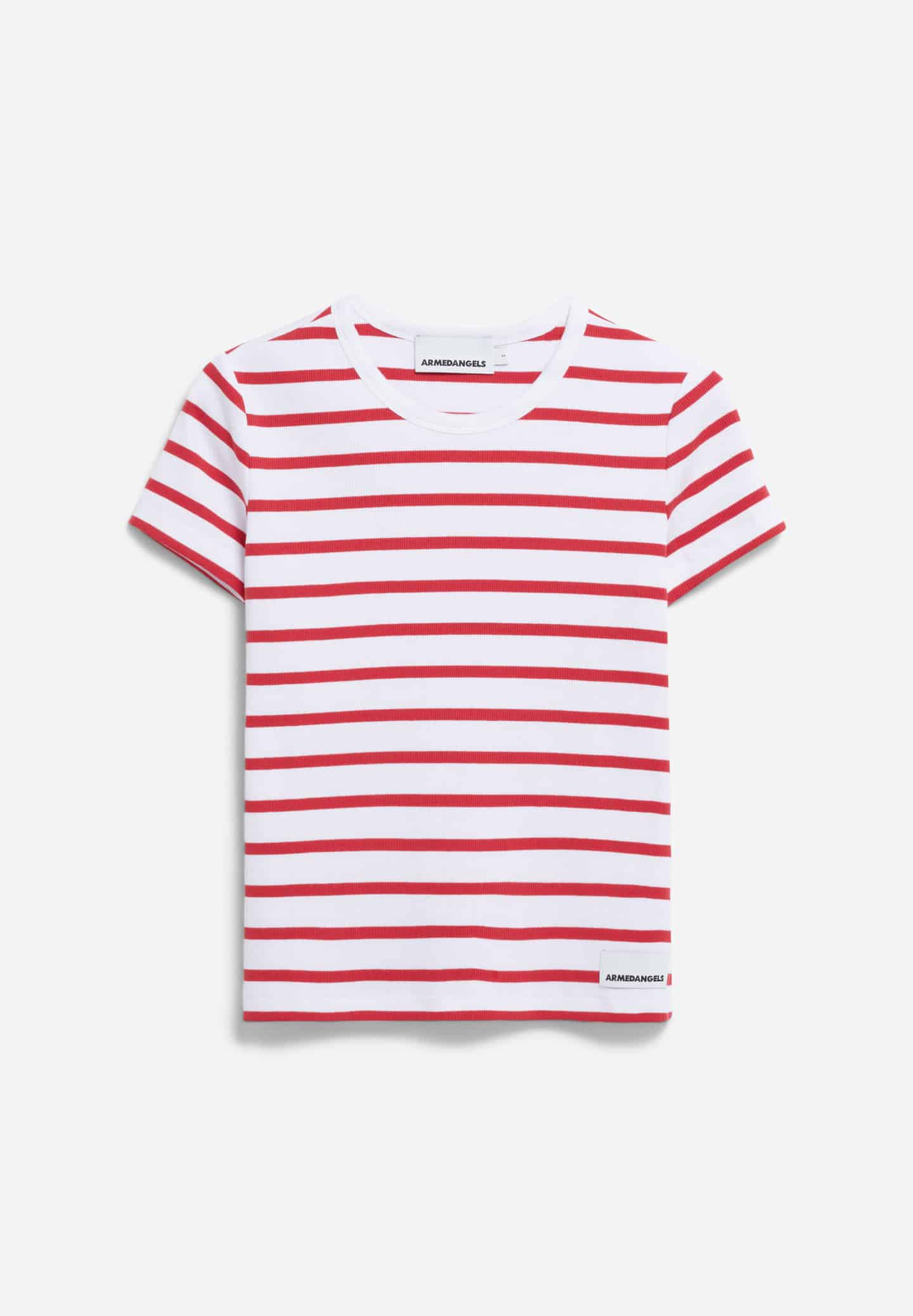 Tricou KARDAA STRIPES White Coral-Blush