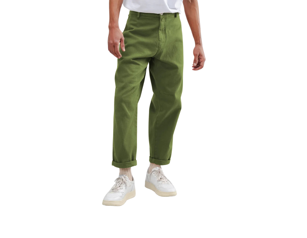 Pantaloni Carpenter Twill Green