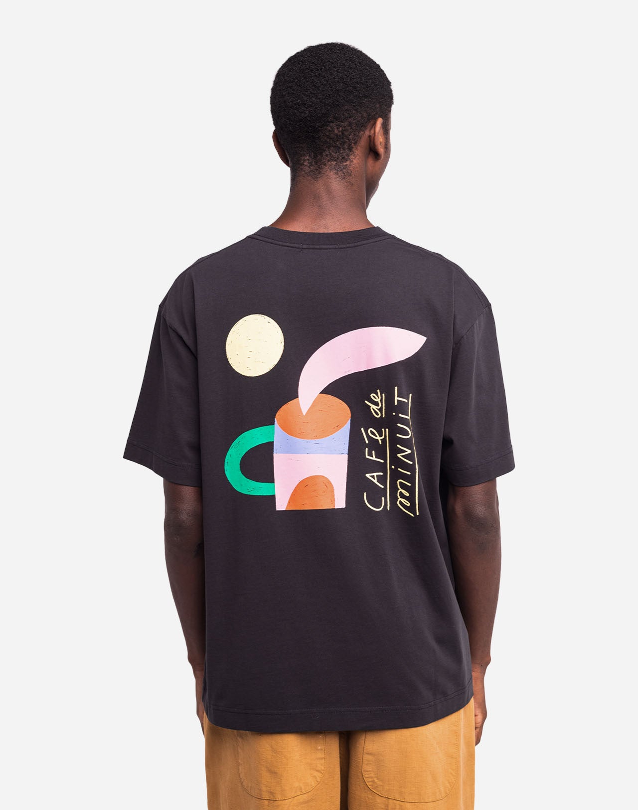 Tricou CAFÉ DE MINUIT Carbon Black