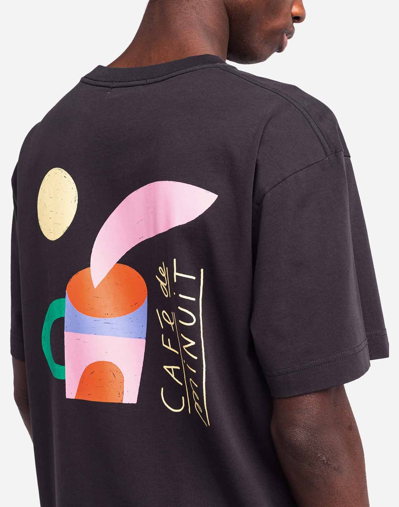 Tricou CAFÉ DE MINUIT Carbon Black