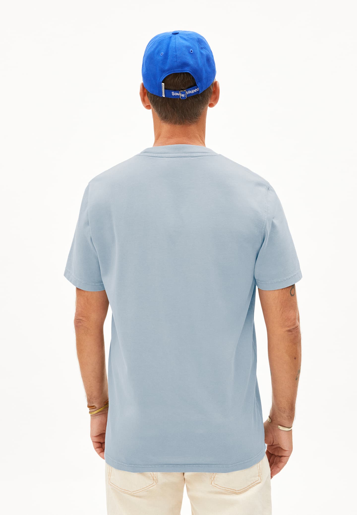 Tricou MAARKOS GMT Dye Pigment Blue Washed